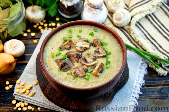 Как приготовить суп грибной пюре: лучшие рецепты и секреты приготовления | Название сайта