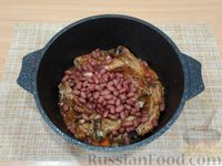 Фото приготовления рецепта: Свиные рёбрышки с овощами - шаг №11