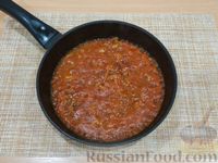 Фото приготовления рецепта: Макароны с беконом в томатном соусе - шаг №10