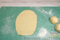 Фото приготовления рецепта: Бездрожжевые постные пирожки-плетёнки с рыбой и рисом - шаг №15