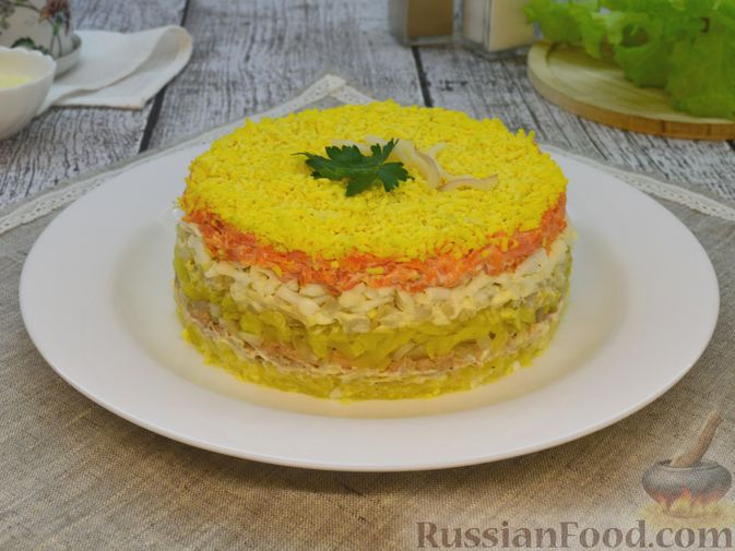 Пошаговый рецепт салата «Мимоза» с тунцом с фото за мин, автор Наталья - aikimaster.ru