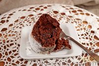 Фото приготовления рецепта: Постный шоколадный кекс - шаг №14