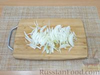 Фото приготовления рецепта: Картофель по-селянски, с беконом, грибами и овощами - шаг №8
