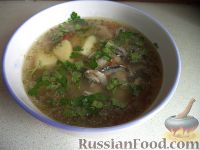 Фото к рецепту: Суп картофельный с хамсой