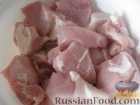 Фото приготовления рецепта: Шашлык в рукаве (из свинины) - шаг №3