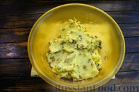 Фото приготовления рецепта: Ленивые вареники с картофелем и грибами - шаг №10
