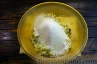 Фото приготовления рецепта: Ленивые вареники с картофелем и грибами - шаг №11