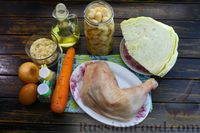Фото приготовления рецепта: Запеканка из капусты с курицей и консервированной фасолью - шаг №1