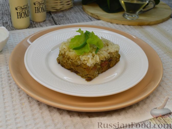 Запеканка из печени с рисом в духовке рецепт с фото на жк-вершина-сайт.рф