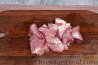 Фото приготовления рецепта: Свинина, запечённая с перловой кашей (в духовке) - шаг №4