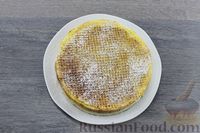 Фото приготовления рецепта: Вафельный торт с начинкой из творога, яблок и изюма - шаг №22