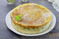 Фото приготовления рецепта: Вафельный торт с начинкой из творога, яблок и изюма - шаг №23
