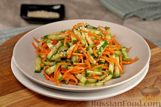 Огурцы по-корейски с морковью: пошаговый фото рецепт, рецепт, фото рецепт
