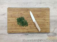 Фото приготовления рецепта: Овощной салат с ветчиной, яйцами, брынзой и твёрдым сыром - шаг №17