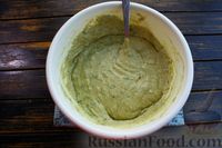 Фото приготовления рецепта: Пряные оладьи из ржаной муки, с зелёным луком - шаг №8