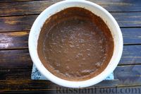 Фото приготовления рецепта: Шоколадные блинчики с яблочной начинкой - шаг №5