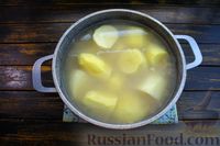 Фото приготовления рецепта: Картофельное пюре с перловкой, беконом и луком - шаг №6