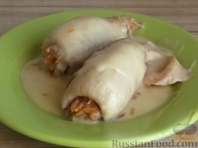 Кальмары, тушеные с луком и морковью - пошаговый рецепт с фото на баштрен.рф
