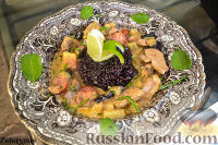 Фото к рецепту: Утиная грудка по-тайски с черным рисом