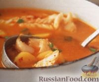 Фото к рецепту: Рыбный суп с апельсиновым соком
