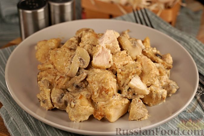 Фрикасе из курицы: классический рецепт приготовления