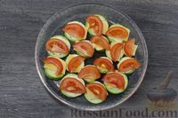 Фото приготовления рецепта: Кабачки с сыром и помидорами, в микроволновке - шаг №7