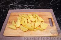 Фото приготовления рецепта: Картошка с грибами и сметаной, запечённая в рукаве - шаг №2