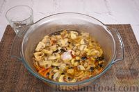 Фото приготовления рецепта: Плов с грибами, в духовке - шаг №11