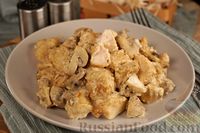 Фото к рецепту: Фрикасе из курицы с грибами