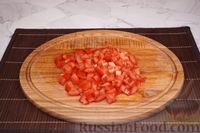 Фото приготовления рецепта: Салат с копчёной курицей и овощами - шаг №4