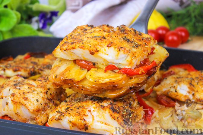 Рыба по-французски с сыром и помидорами – пошаговый рецепт приготовления с фото
