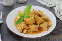 Фото приготовления рецепта: Куриное филе, тушенное в томатно-сливочном соусе - шаг №15