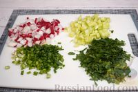 Фото приготовления рецепта: Ботвинья - шаг №4