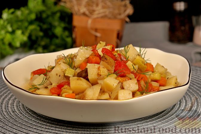 Овощное рагу - пошаговый рецепт с фото на Готовим дома