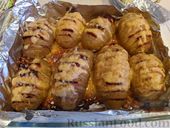 Фото приготовления рецепта: Голубцы из пекинской капусты с картошкой (на сковороде) - шаг №7
