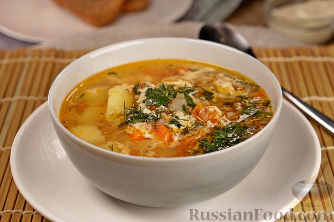 Куриный суп с гречкой рецепт с фото пошагово - баштрен.рф