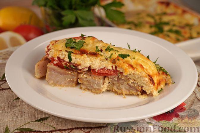Треска со сметаной и сыром в духовке | Recipe | Food, Ethnic recipes, Recipes