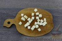 Фото приготовления рецепта: Омлет с тофу и соевым соусом - шаг №4