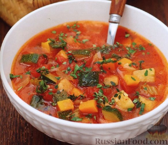 Как приготовить рецепт Овощной суп для кормящих мам