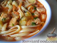 Фото к рецепту: Лагман (узбекская кухня)