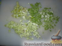 Фото приготовления рецепта: Холодный суп с черемшой - шаг №3