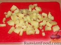Фото приготовления рецепта: Салат овощной с креветками - шаг №3
