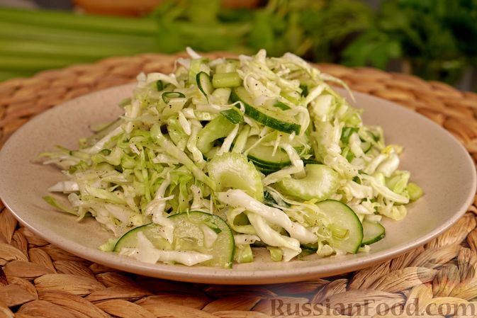 Салат с корнем сельдерея | Простые рецепты с фото