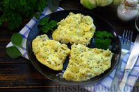 Фото приготовления рецепта: Омлет с цветной капустой и плавленым сыром - шаг №14