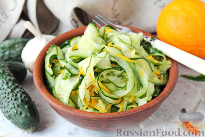 Салат из крабового мяса и апельсинов - простой и быстрый рецепт вкусного блюда