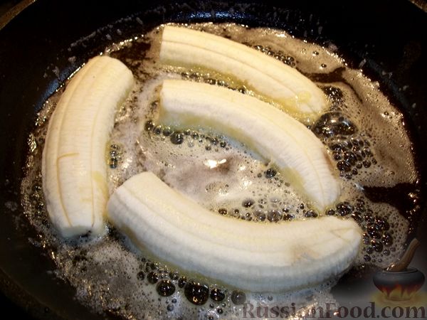 Для приготовления жареных бананов нам потребуется: