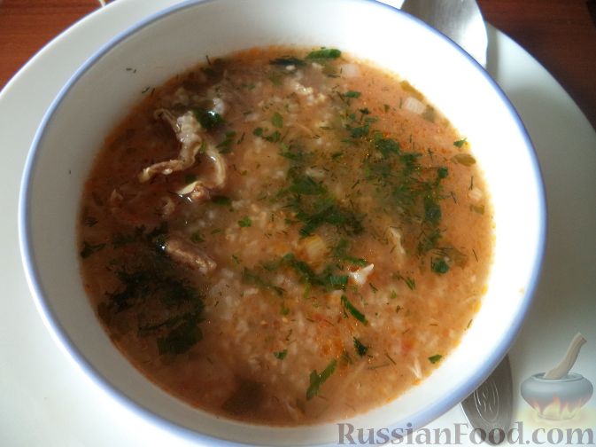 Грузинский острый суп «Харчо» • Кухни мира