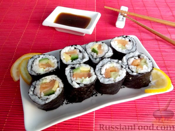 Рецепт приготовления суши дома, или Сочетая полезное с приятным