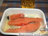 Фото приготовления рецепта: Соленая красная рыба - шаг №7