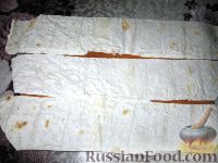 Фото приготовления рецепта: Бендерики из лаваша с творогом и капустой - шаг №3